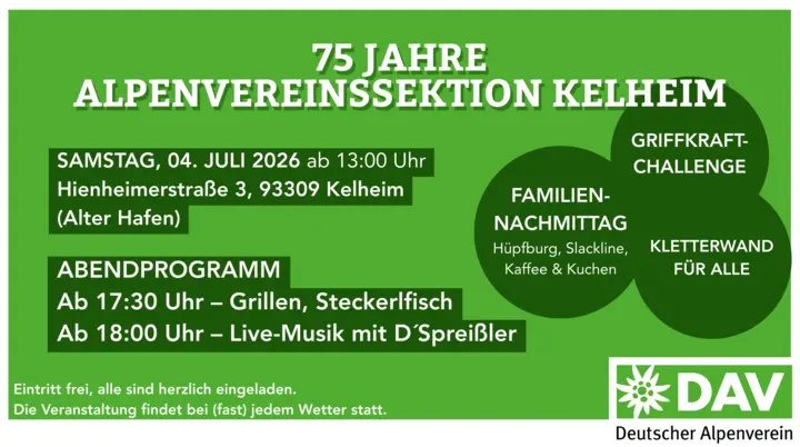 DAV Kelheim | © H.Stöckel