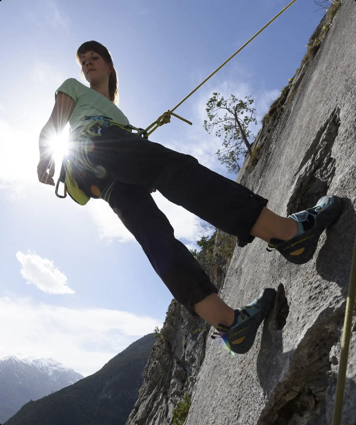 Outdoor-Klettern am Fels | © DAV/Wolfgang Ehn